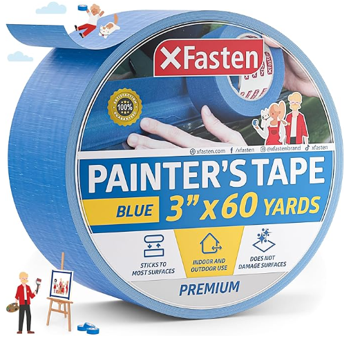 blue painter's tape